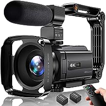 ZNIARAKL 4K Video Camera Camcorder